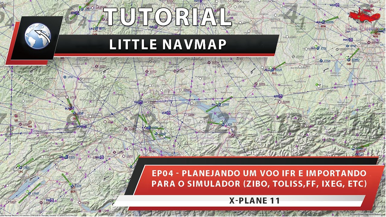 | XP11 | Tutorial Little Navmap - EP04 | Planejamento de Voo IFR e Importação do Plano no Simulador