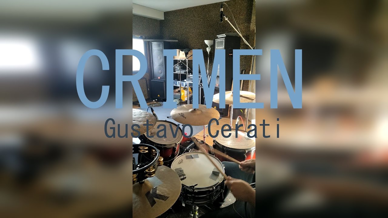 Crimen - Gustavo Cerati - Drum Cover | Alejandro Roda