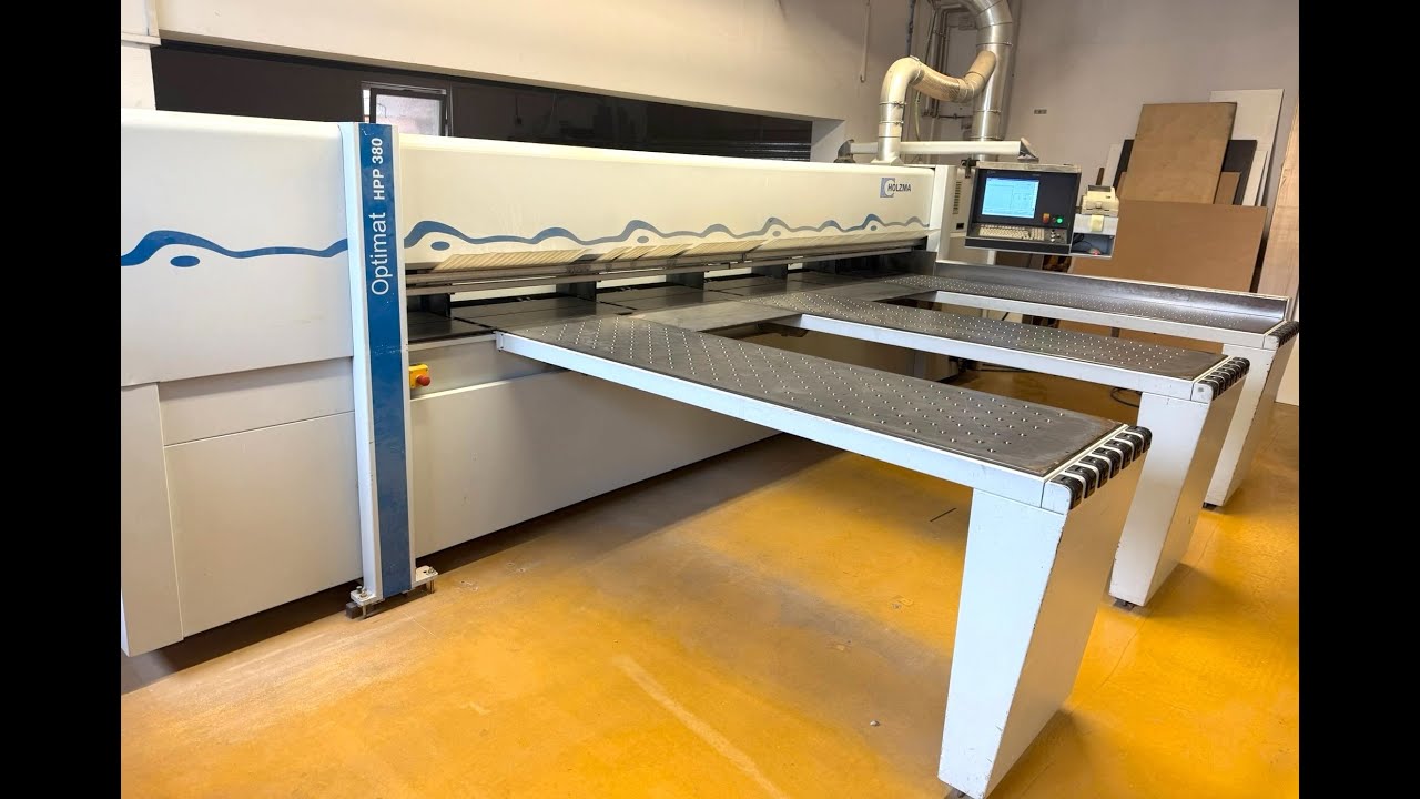 Liegende Plattensäge HOLZMA Optimat HPP 380/38/38 (Nr. 3248) / Kauz Maschinenhandel GmbH