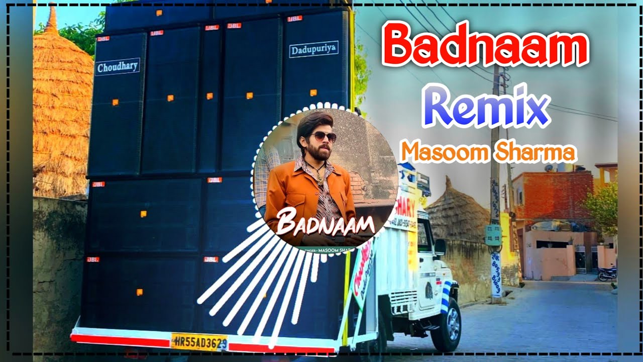 Badnaam Song Remix Dj Choudhary Habri || Masoom Sharma New Haryanvi Song Dj Remix Hard Bass 2026