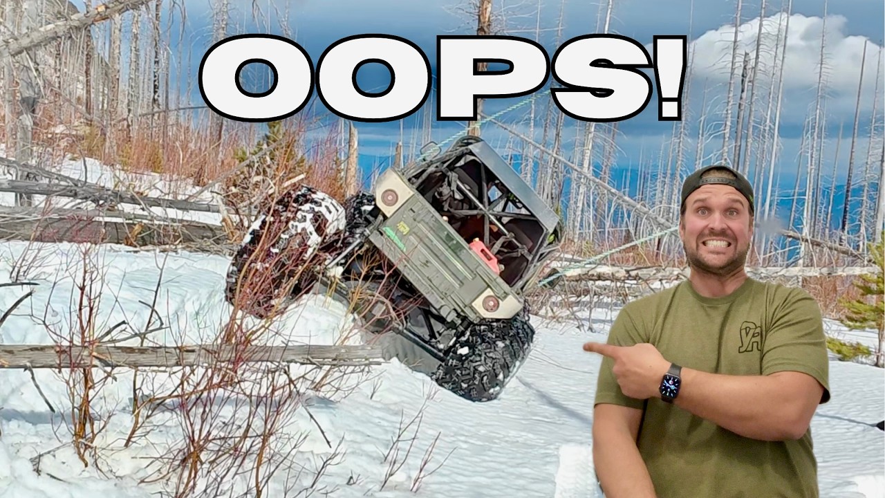 Snow Wheeling Leads To Near Disaster!