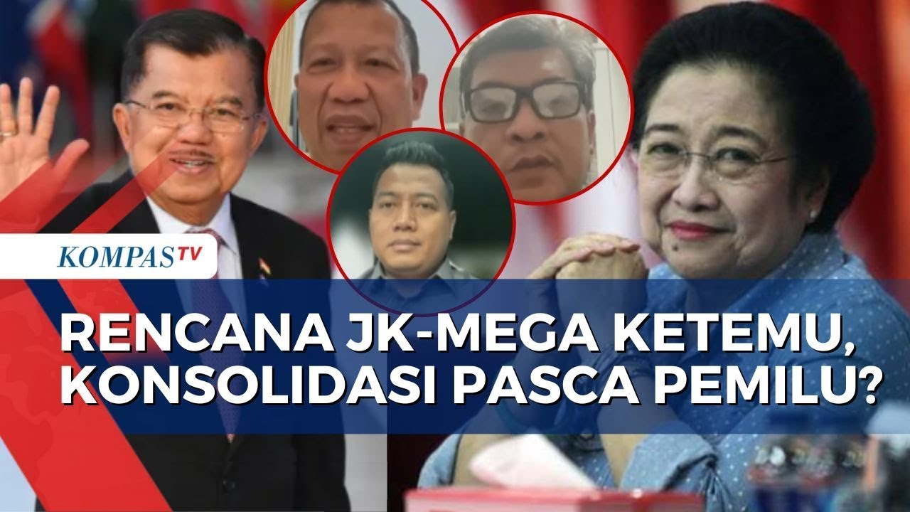 Soal Makna Rencana Pertemuan Jusuf Kalla dan Megawati, Begini Kata Pengamat Politik