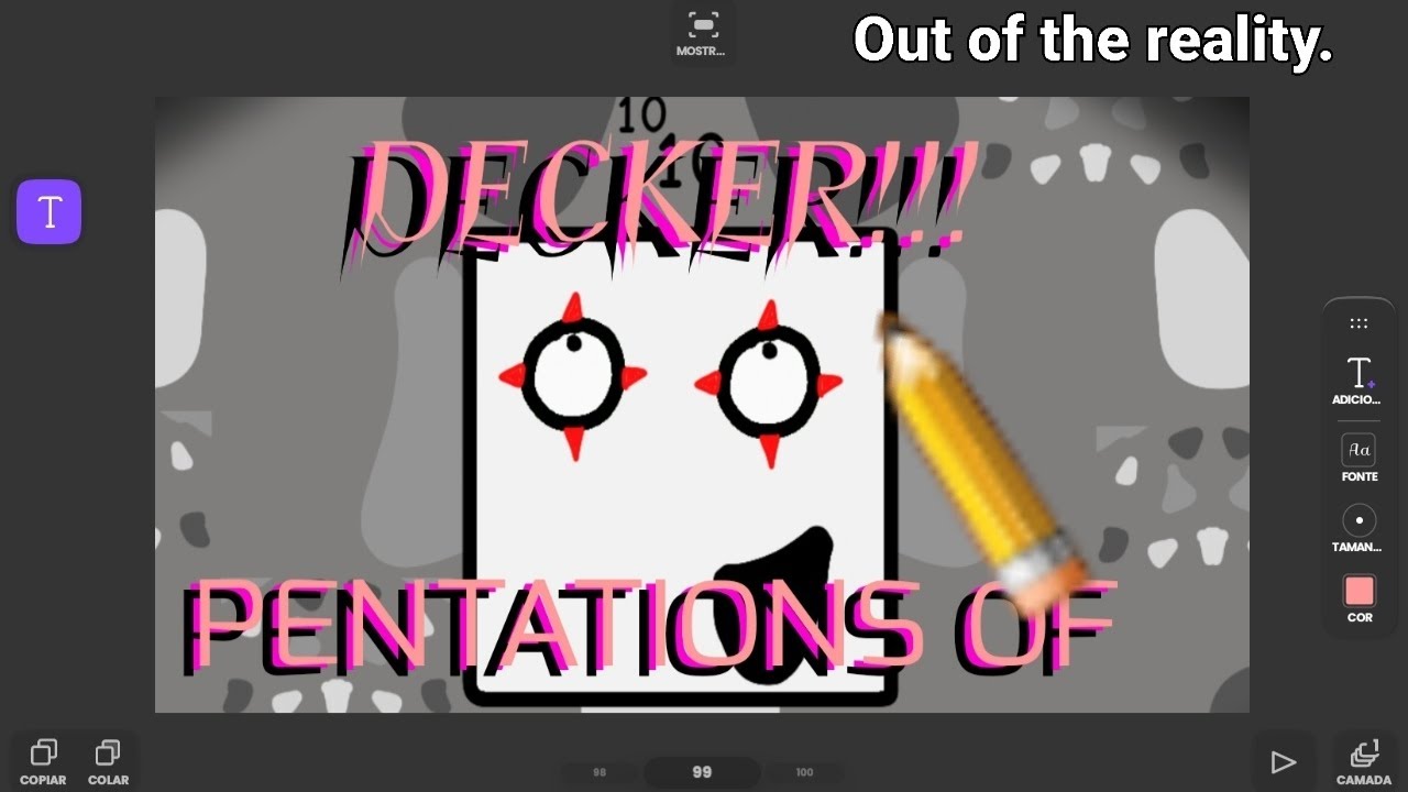 PENTATIONS OF 𝐃𝐄𝐂𝐊𝐄𝐑 band 1: Out of the reality.