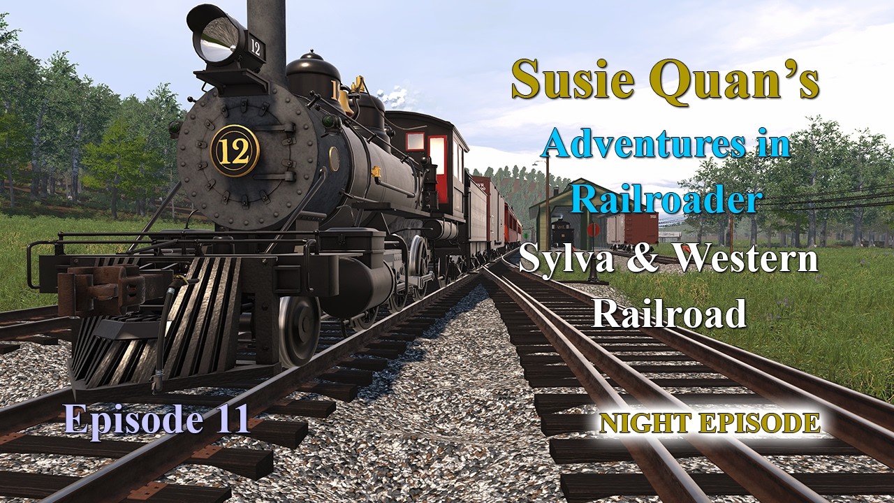 Railroader:SWR(Day 3) Night Freight Operations for the Interchange #train #railroader #railfan