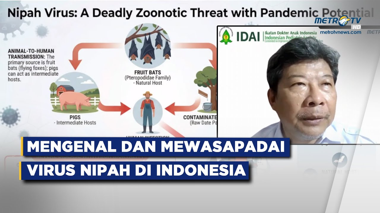 LIVE - Mengenal dan Mewaspadai Nipah di Indonesia