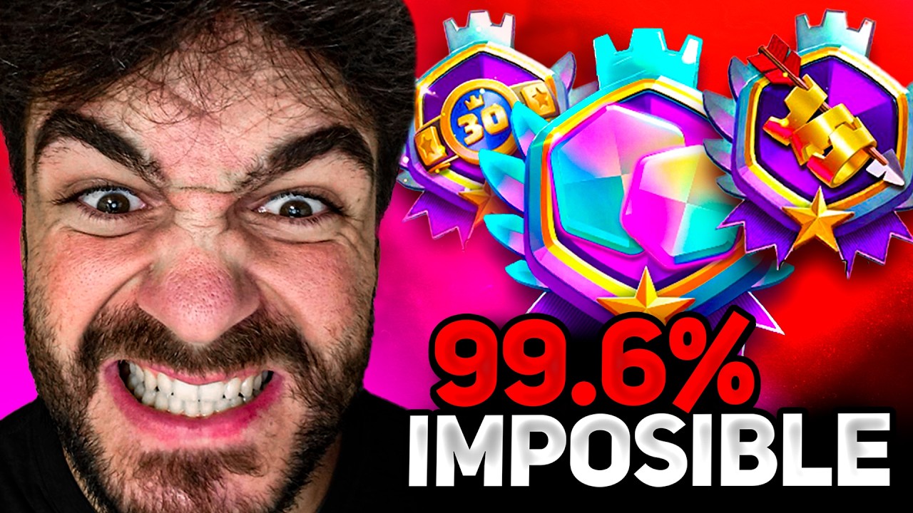 ¿Consigo las Nuevas insignias Legendarias de Clash Royale o TILT?💀