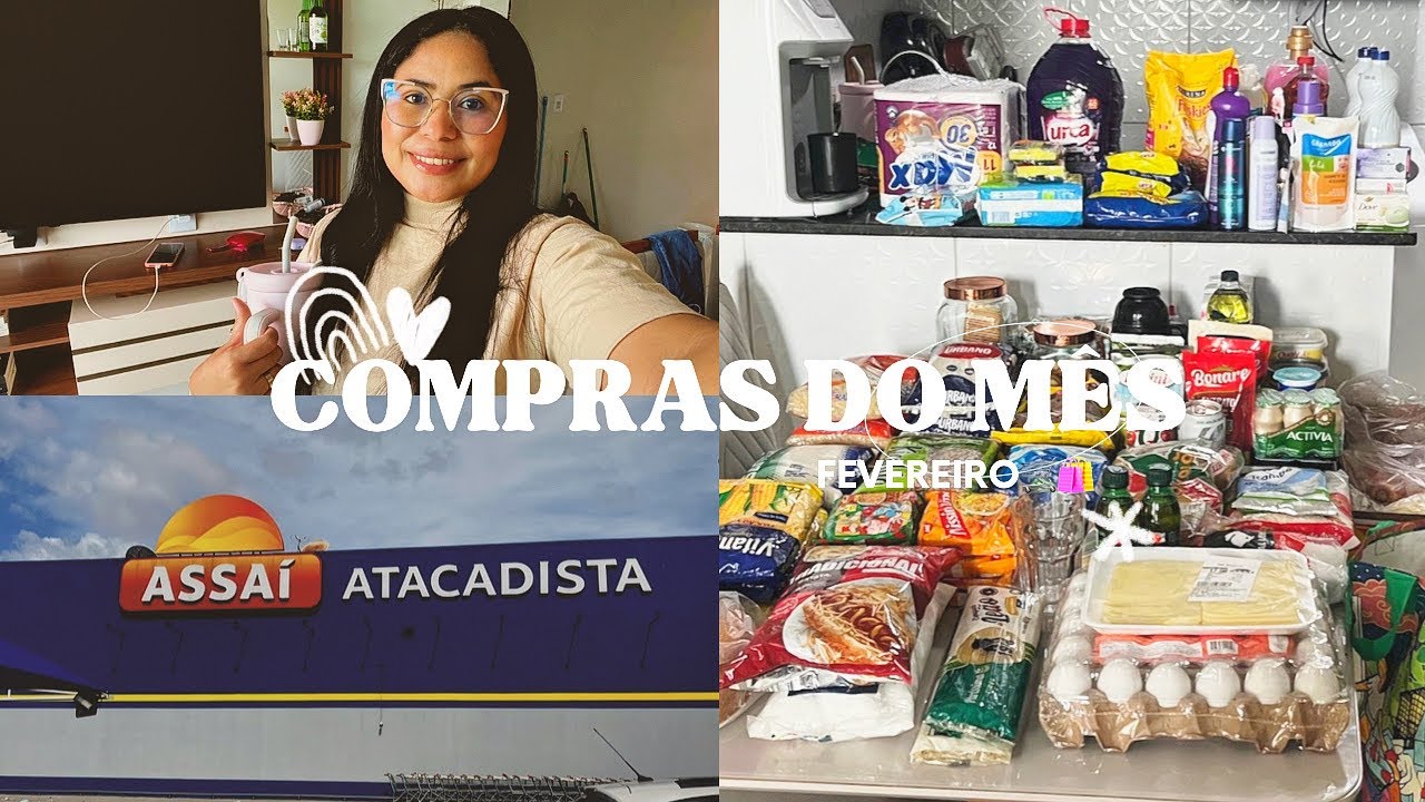COMPRAS DO MÊS: Reposição, Preços e Como economizei muito! 🛒