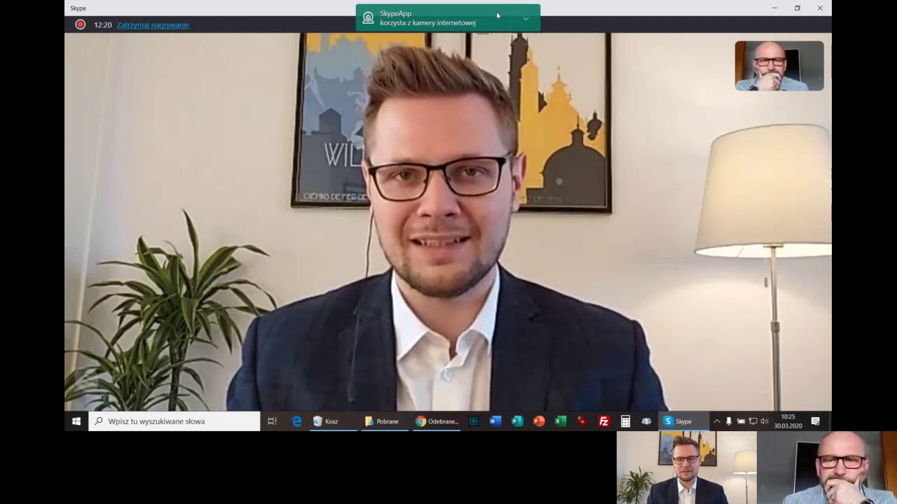 Minister Michał Woś - rozmowa 30.03.2020