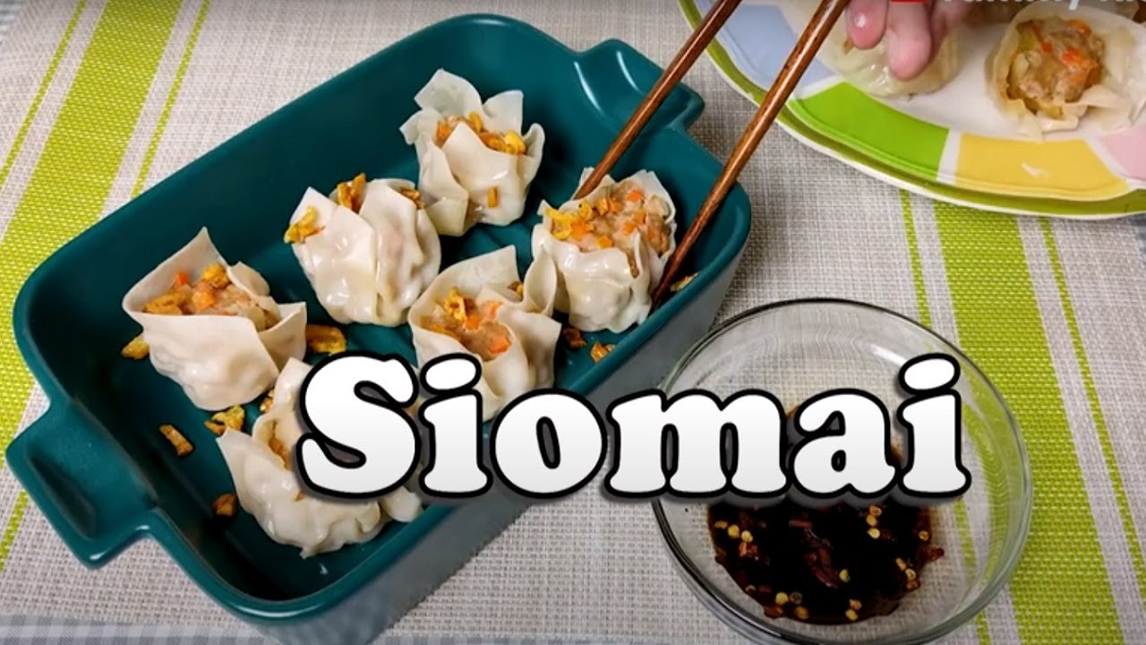 Easy PORK SIOMAI Recipe Pinoy Style | HOMEMADE SIOMAI