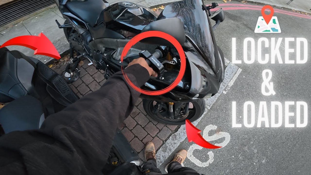 Как я закрепил свой мотоцикл в Лондоне — советы и рекомендации — Yamaha R1 Motovlog