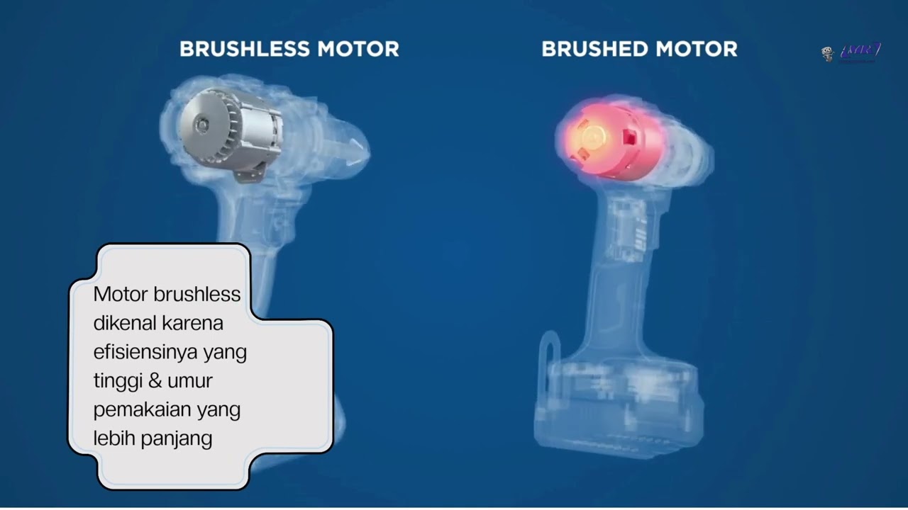 Perbedaan Motor Bor Cordless Brushed Vs Brushless