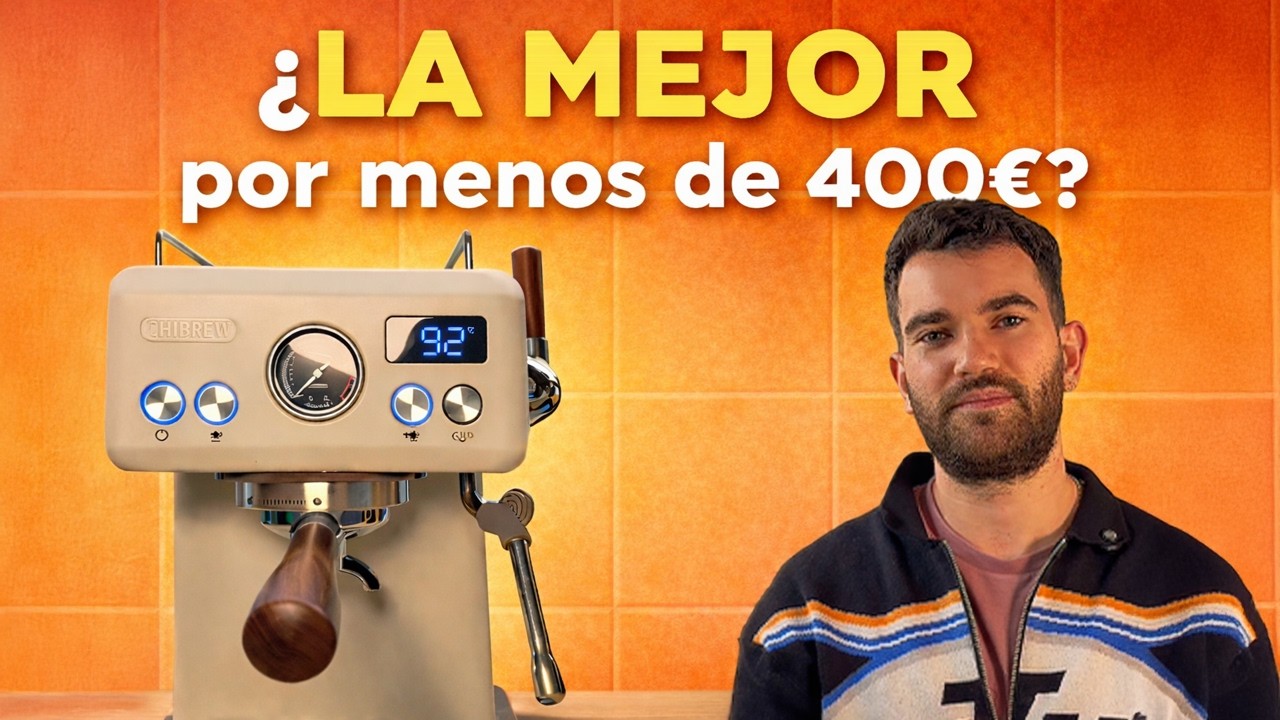 Analicé la cafetera de 350€ que tiene funciones de 1000€ - Hibrew H10Plus