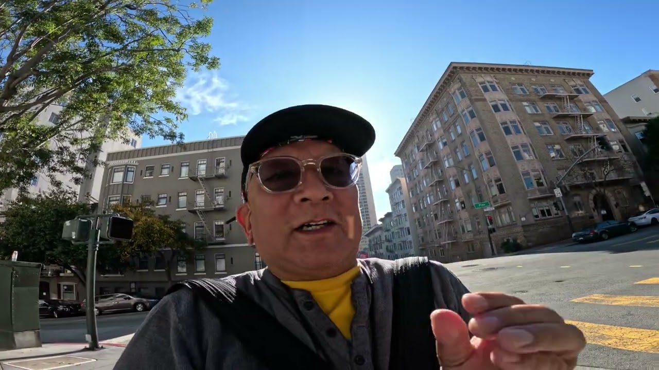 4K Walking in San Francisco - Union Square, Nob Hill, Chinatown, North Beach, Washington Square