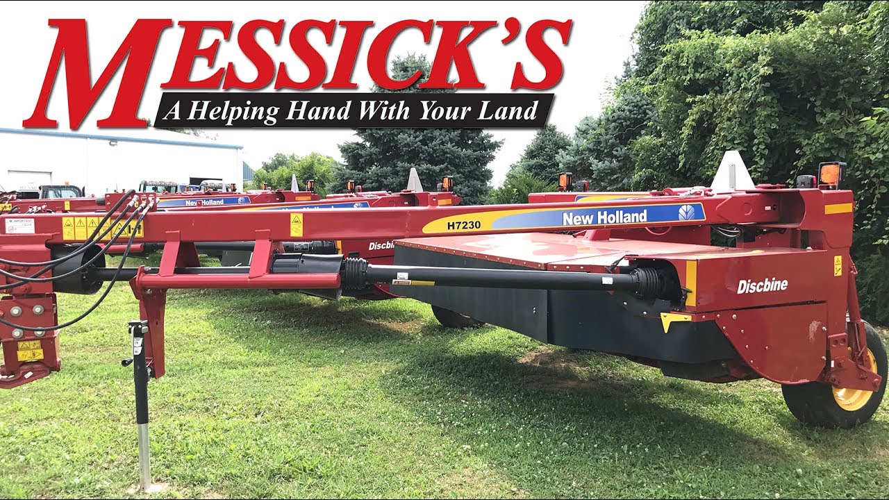 New Holland H7230 Discbine: Walk Around
