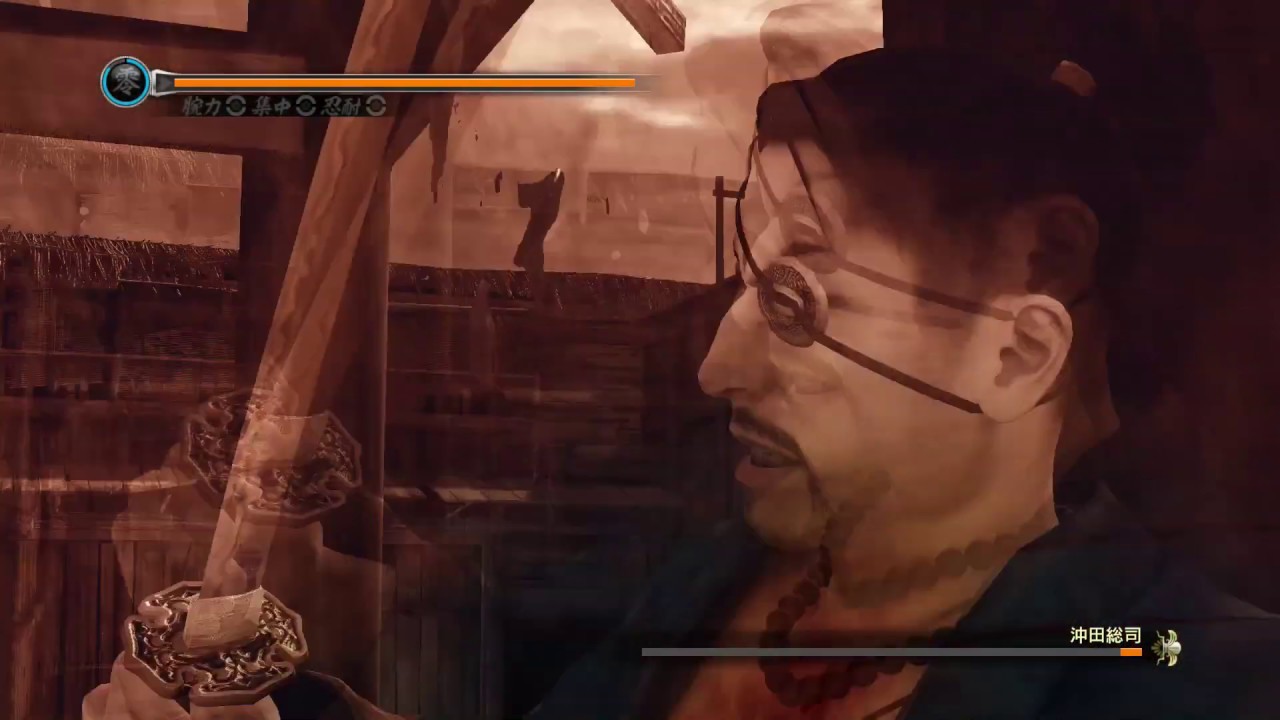 Yakuza Ishin -   Sakamoto Ryoma Vs Okita Soji (n.2 -No Damage, attack 65/ 45, No Equipment, NG,Hard.