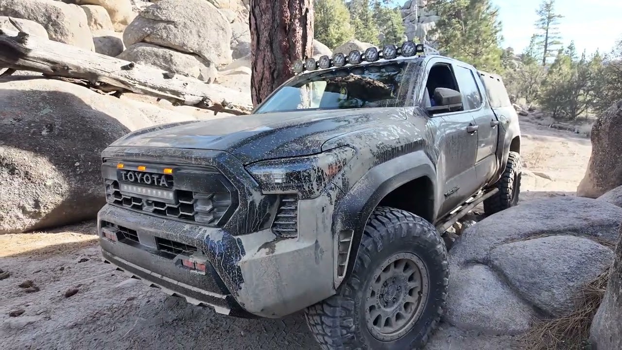 2024 Tacoma Off-Roading at Big Bear