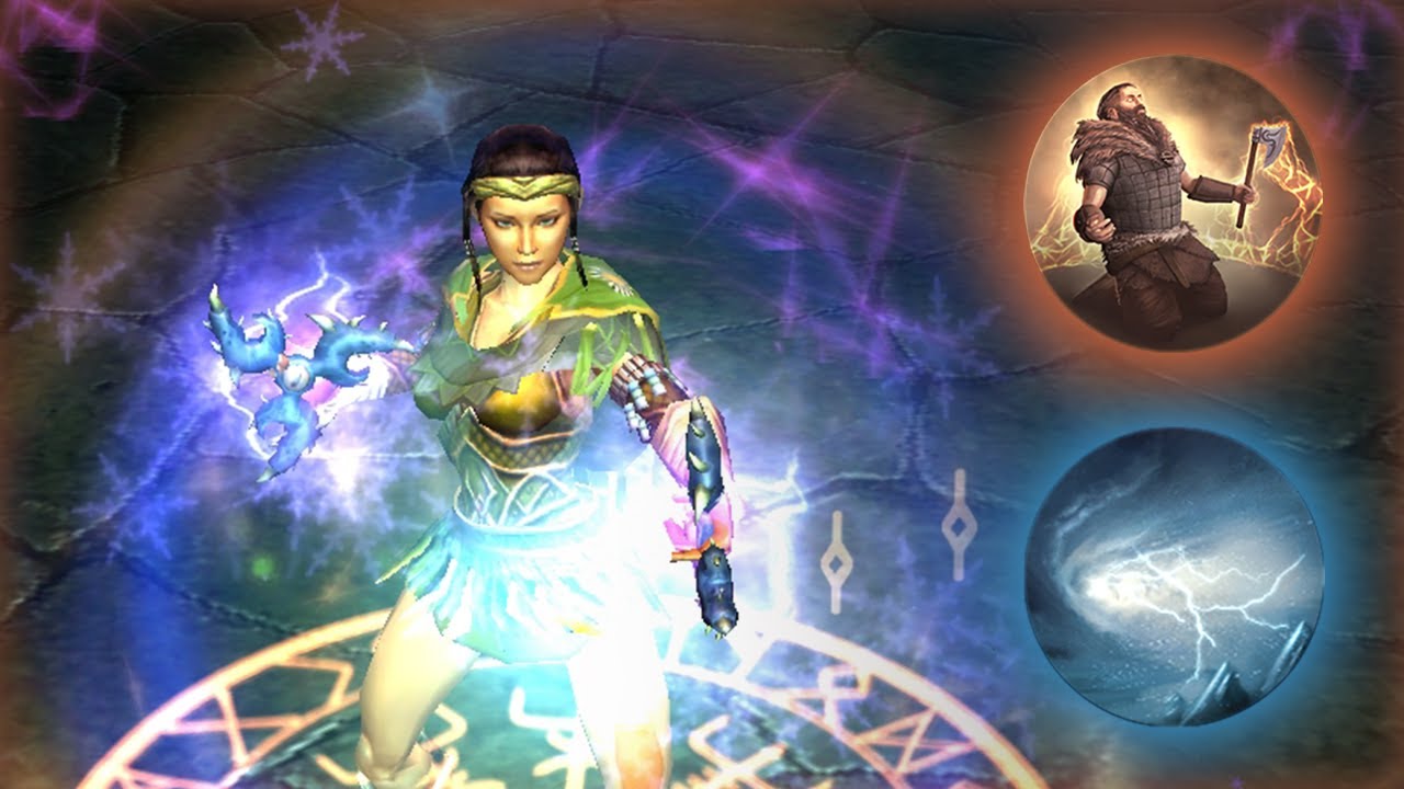 Titan Quest _ Elemental Gambler _ Charger Caster Thunderer Build