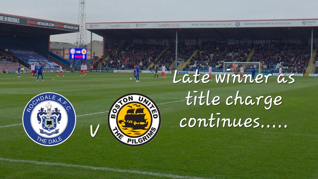 IS THIS THE YEAR ROCHDALE RETURN TO THE FOOTBALL LEAGUE?