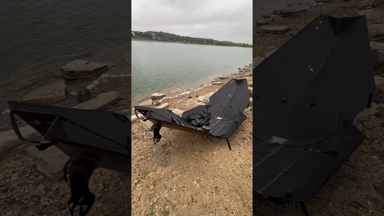 Foldable Oru Kayak #fishing #bassfishing #lake #kayakfishing #oru