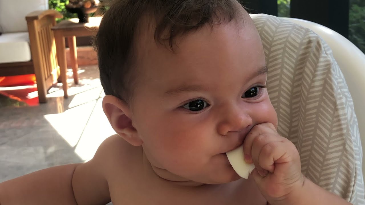 BLW: HAŞLANMIŞ YUMURTA + KABAK B&Ouml;REĞİ (TARİF) 7 AY + 6 G&Uuml;N