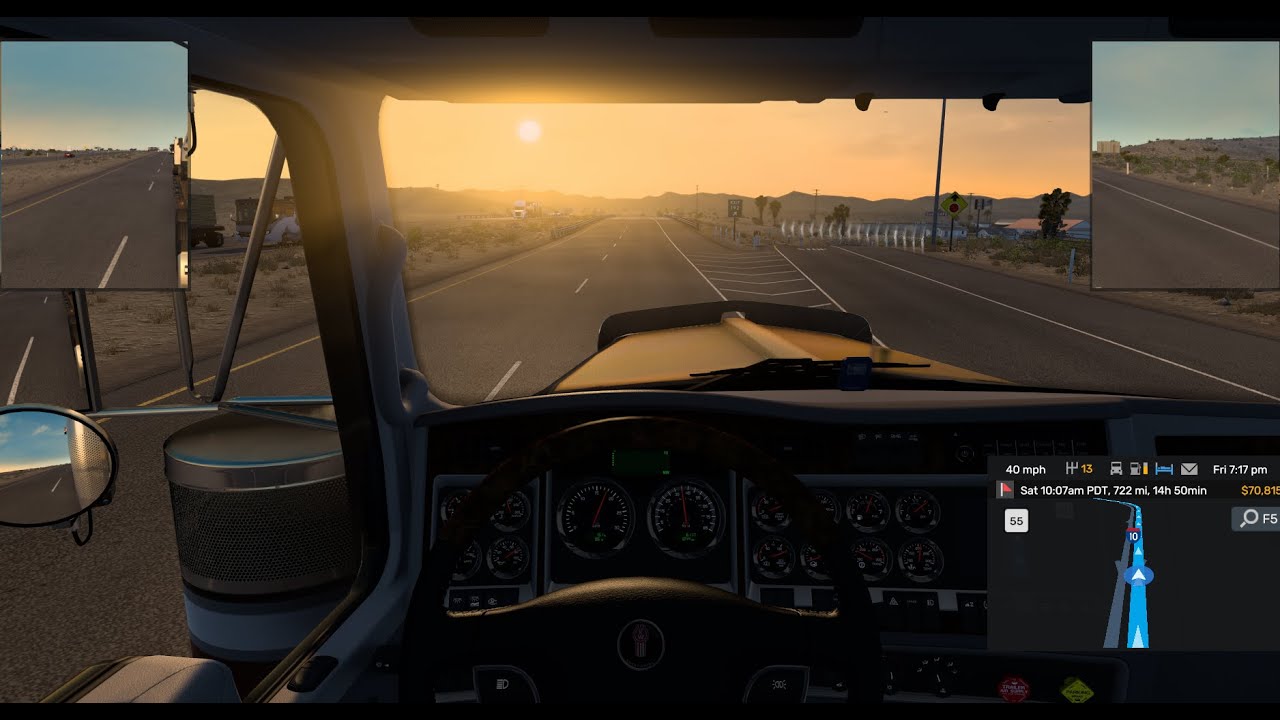 ATS! just driving!