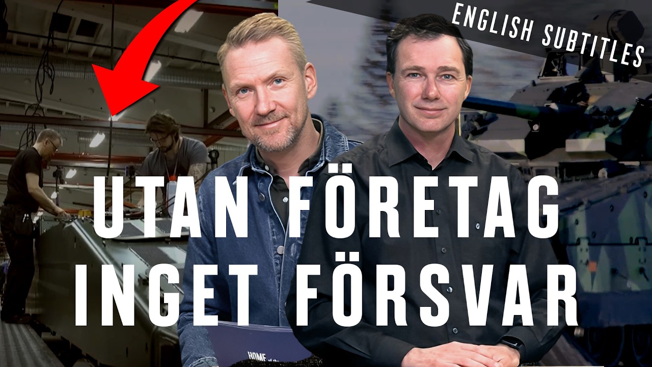 Så ska Sveriges försvarsproduktion tredubblas (Sweden to triple its defence production)