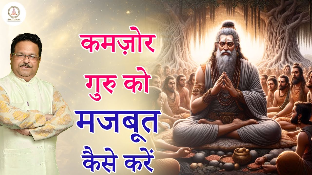 गुरु के उपाय: कमजोर गुरु को मजबूत कैसे करें? Guru Grah Ke upay | Astropathshala