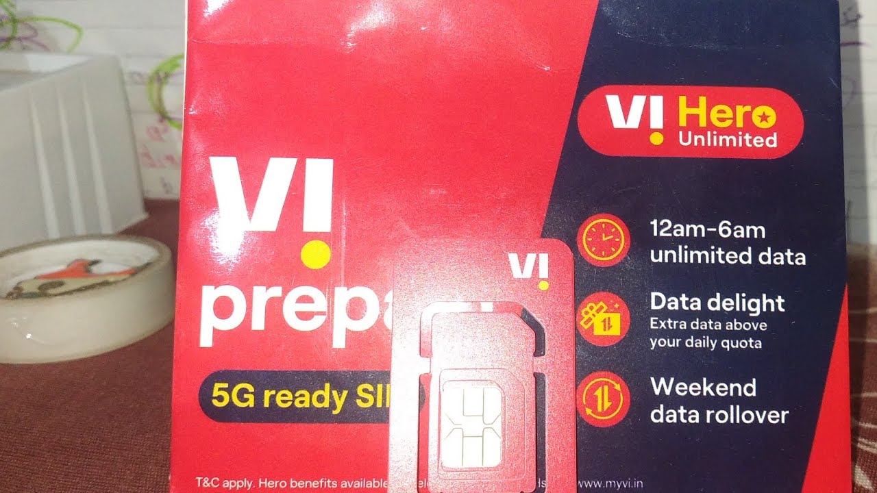 Vi prepaid 5g ready sim | Unboxing of my new Vi sim|@Technicalaspirant4 #port to vi #jio #technology