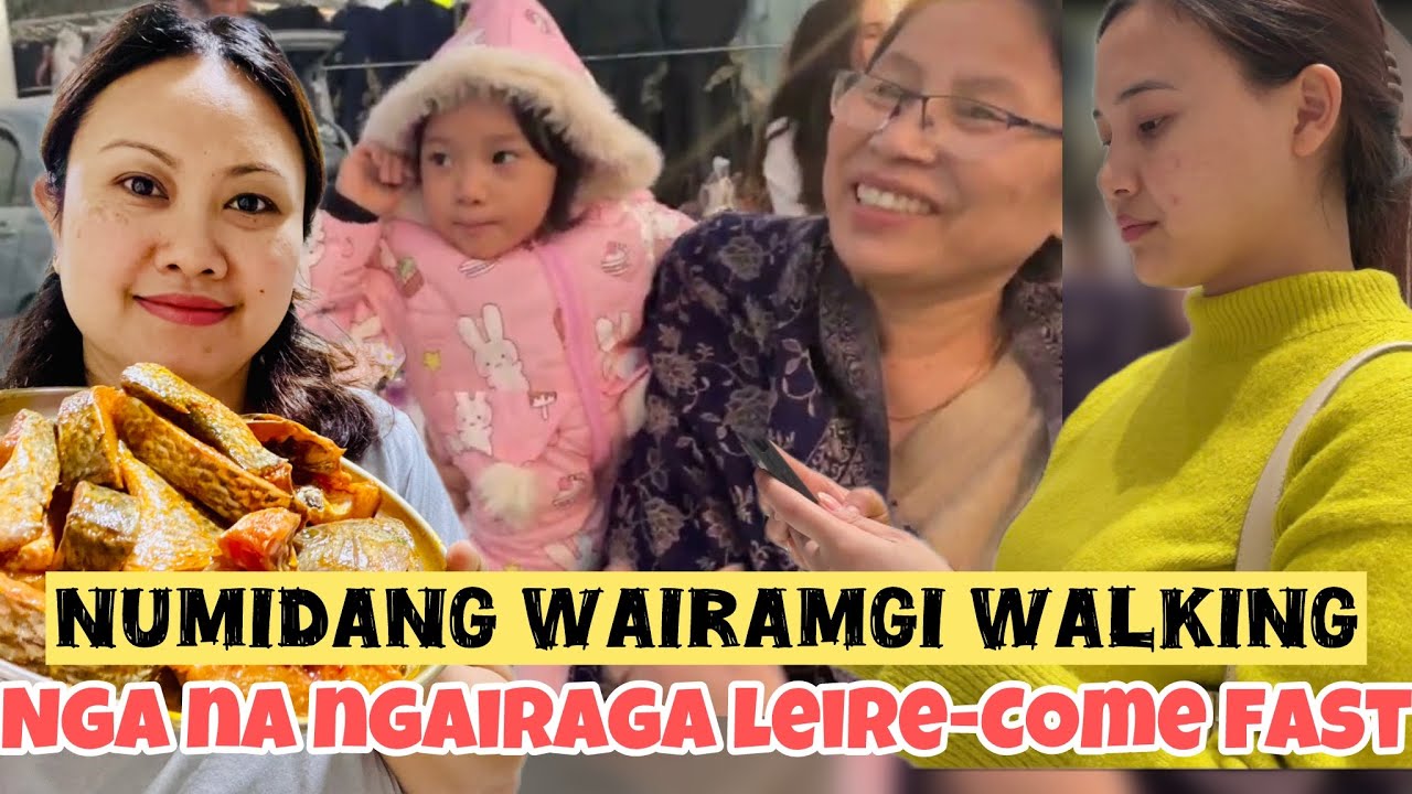 Смешанный ВЛОГ: - Phanek setlaga numidangwairam walk🚶‍♀️chtluba...Tilapia 🐟fry...Airport🛫 ta Mahe...