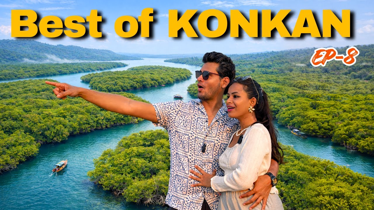 Ep-8 KONKAN Road Trip |Gokarna to Honnavar | This side of Konkan Surprised us 😱|Best Mangrove forest