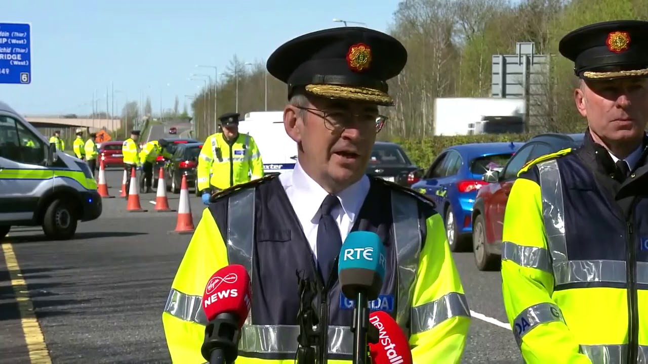 Garda Commissioner gives details of major Easter weekend checkpoint operation and their new powers