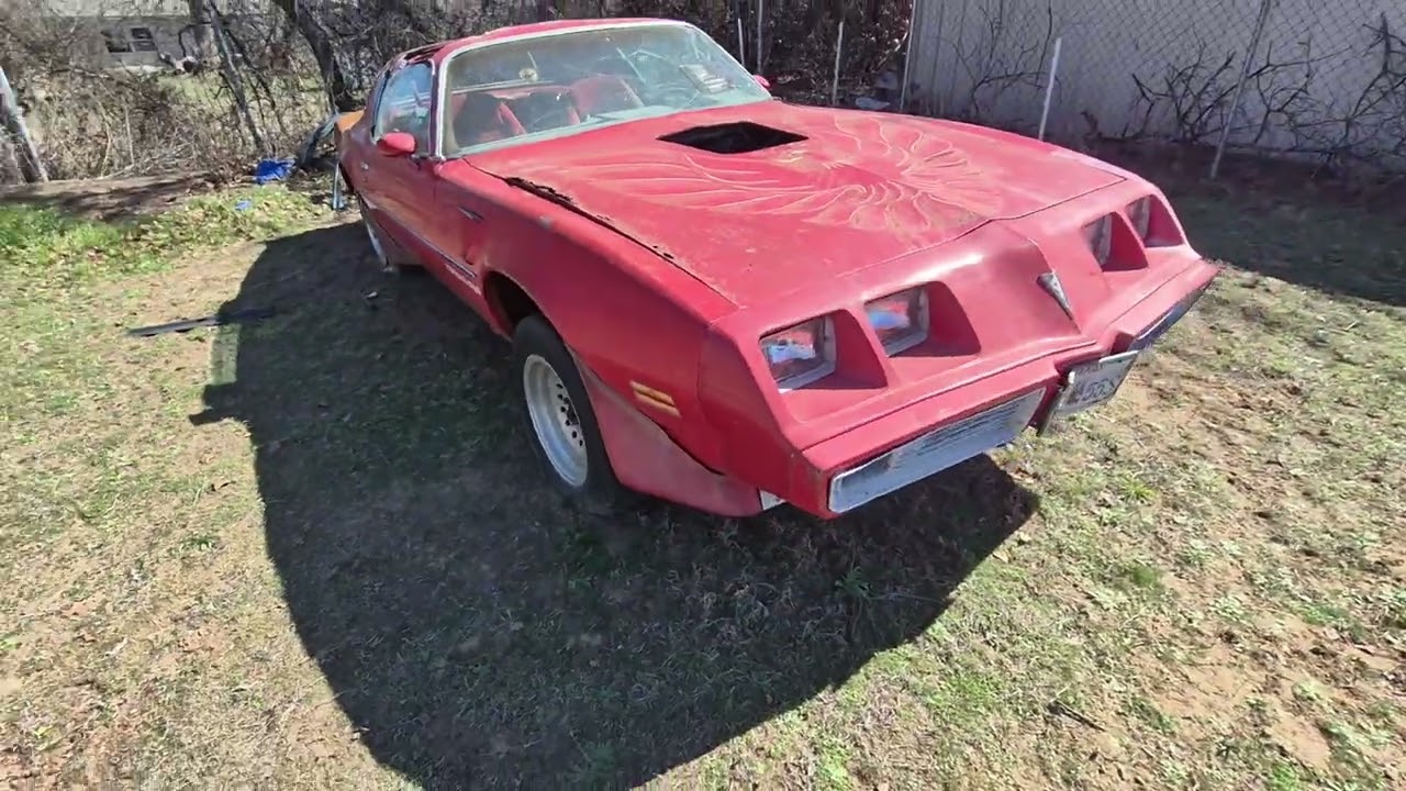Let's look at this 1979 pontiac firebird trans am 400 four speed car