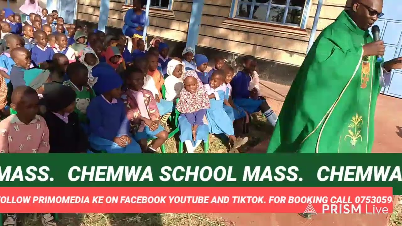 Live🛑Mass at St Peter's Chemwa High School.
