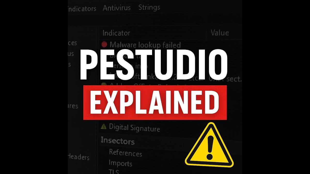 PEStudio Explained | Malware Detection with Static Analysis (Beginner Friendly)