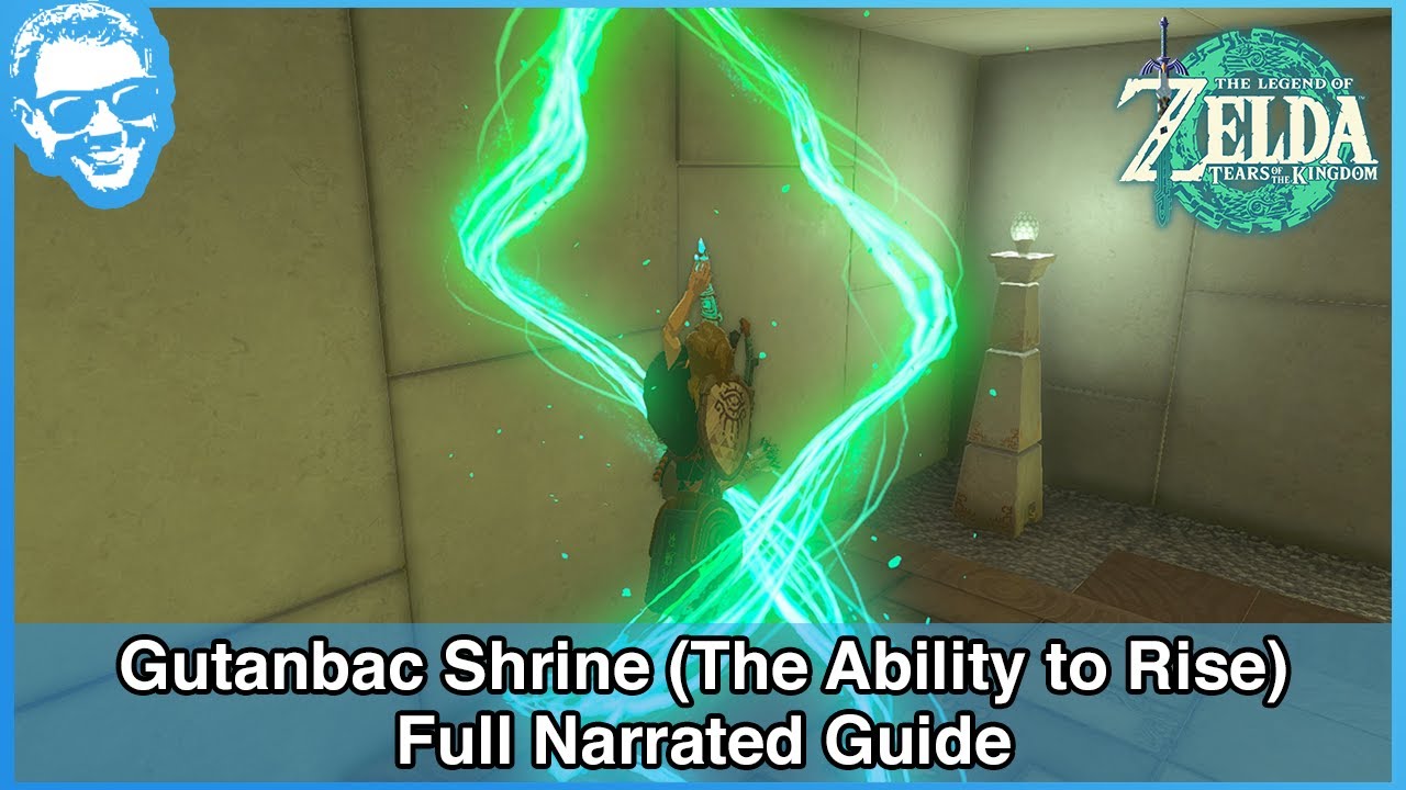 Gutanbac Shrine (The Ability to Rise) - Full Narated Walkthrough - Tears of the Kingdom