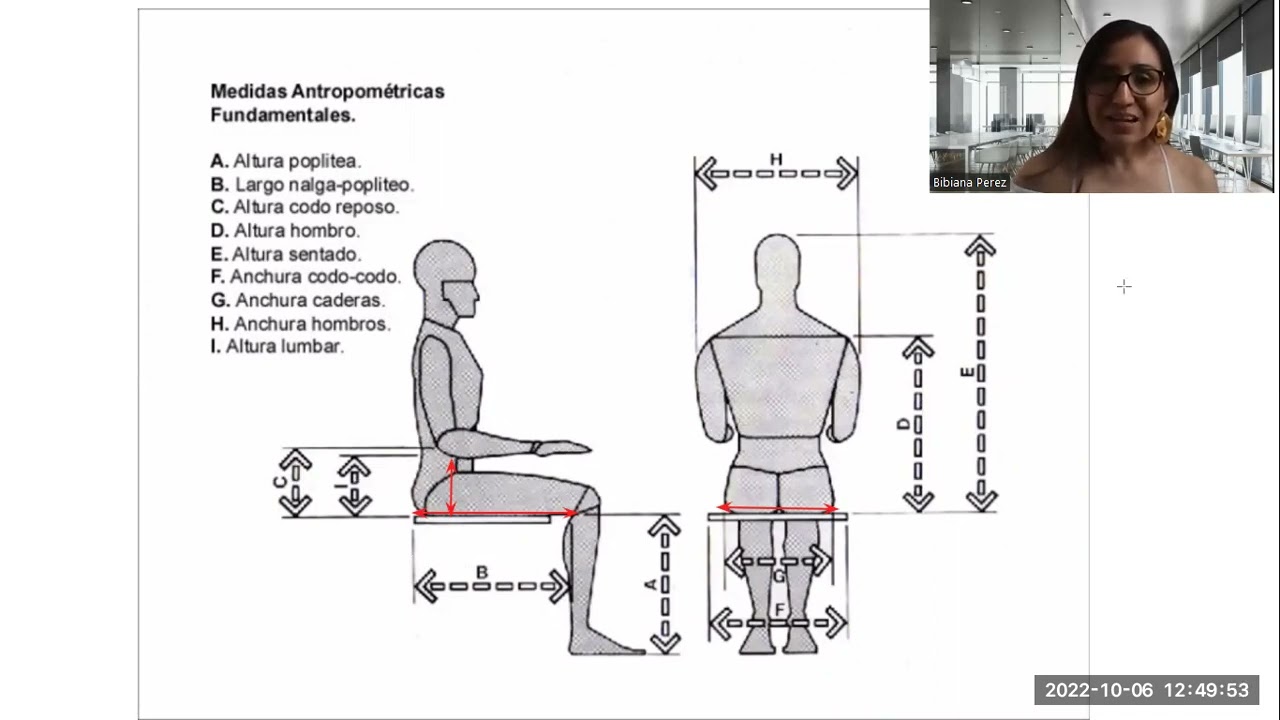 Antropometría: Una silla para el más grande o para el más pequeño?