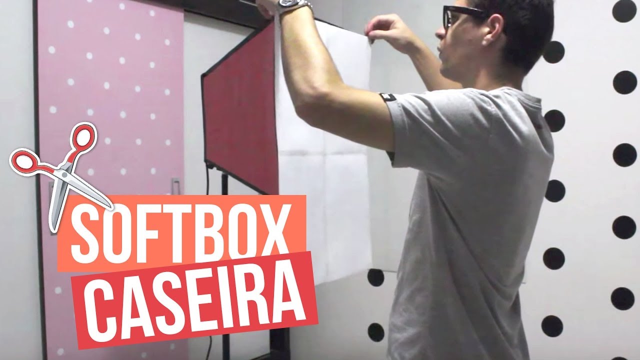 Softbox Caseira - DIY - Rápido, barato e fácil | Mariana Emerim