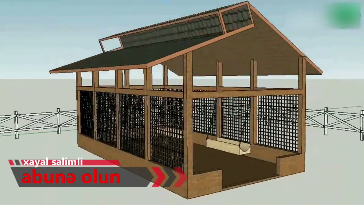 Sade qoyun tövləsi, kiçik təsərrüfatçılar üçün