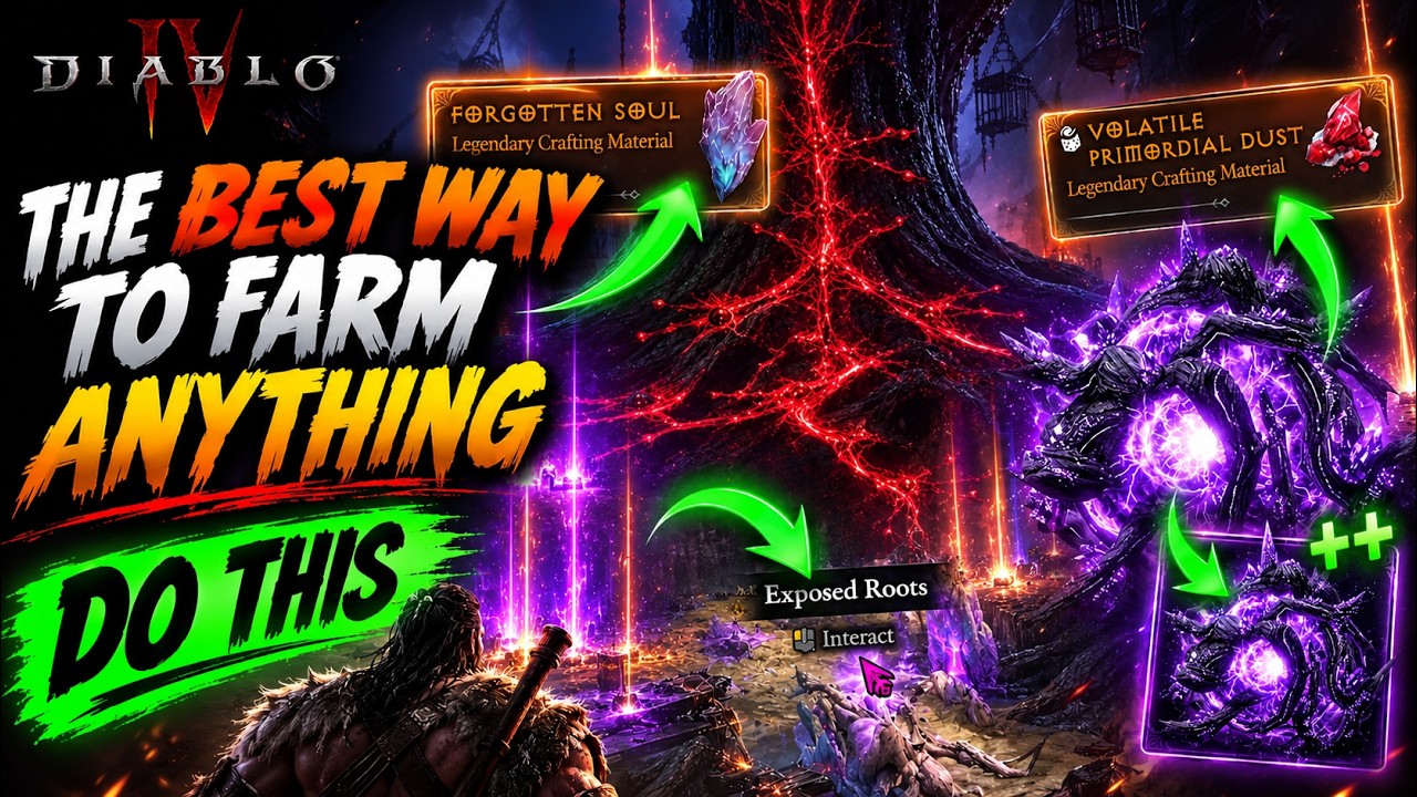 THE BEST WAY TO FARM ANYTHING in Diablo 4 Season 14