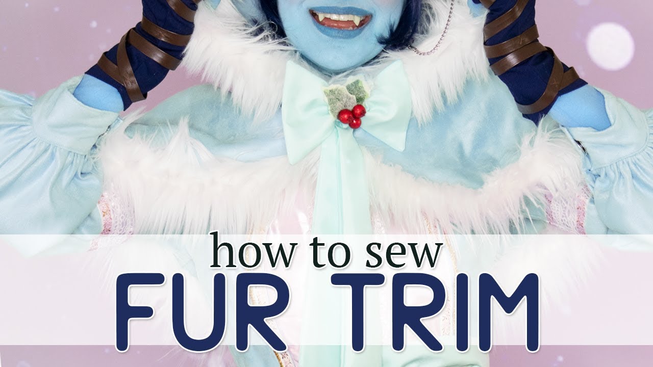 How to Sew Fur Trim