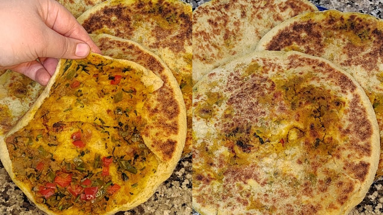 بطبوط 🥙 معمر بحشوة جد سهلة 😍واقتصادية وسريعة التحضير 👍