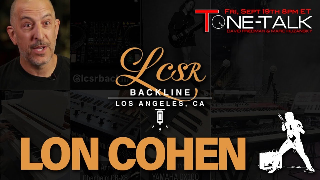 Ep. 175 - Lon Cohen of LCSR Backline, former manager of Andy Brauer Studio Rentals!