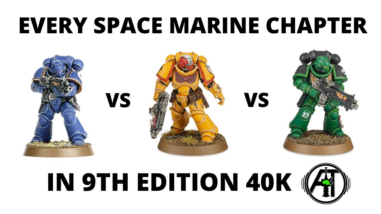 Every Space Marine Chapter in 9th Edition - Rules Review, Discussion and Predictions...