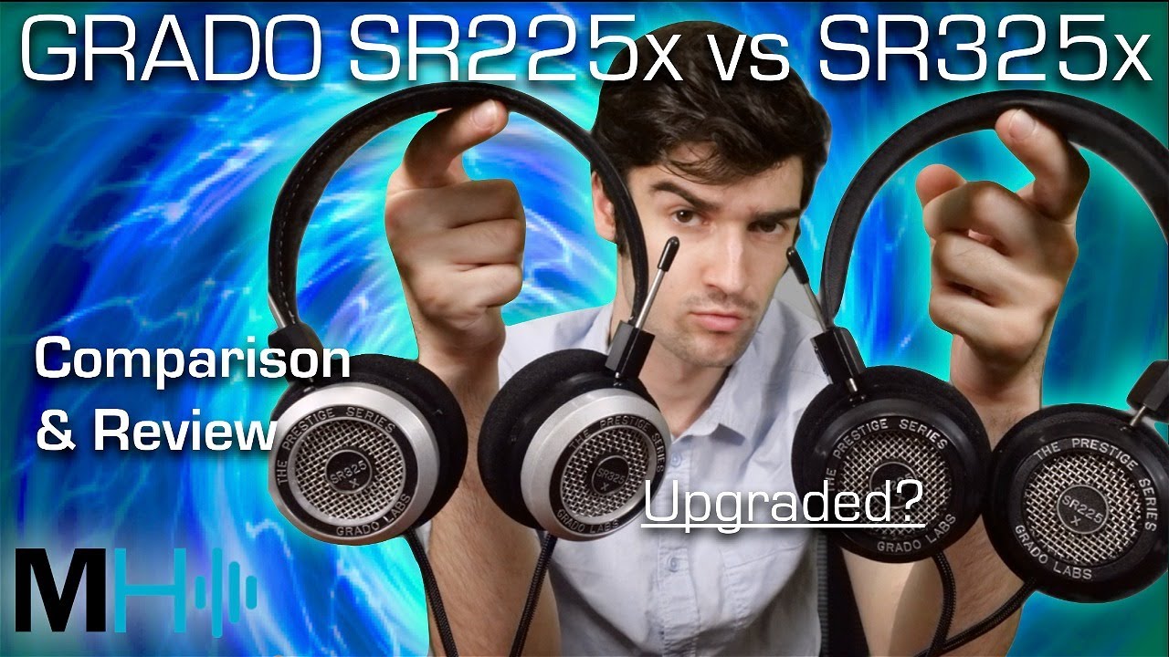 GRADO SR225X vs SR325X - Open Back Dynamic Headphone Comparison and Review