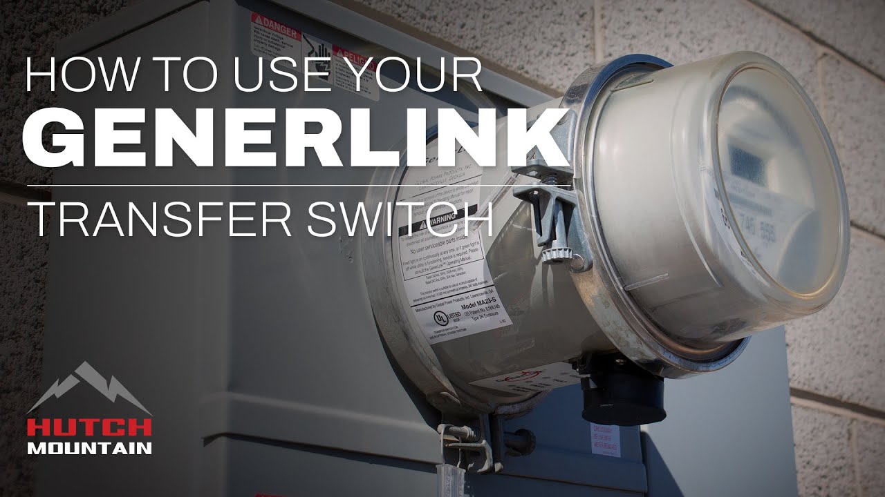 How to Use the Generlink Transfer Switch to Power Your Home in a Power Outage