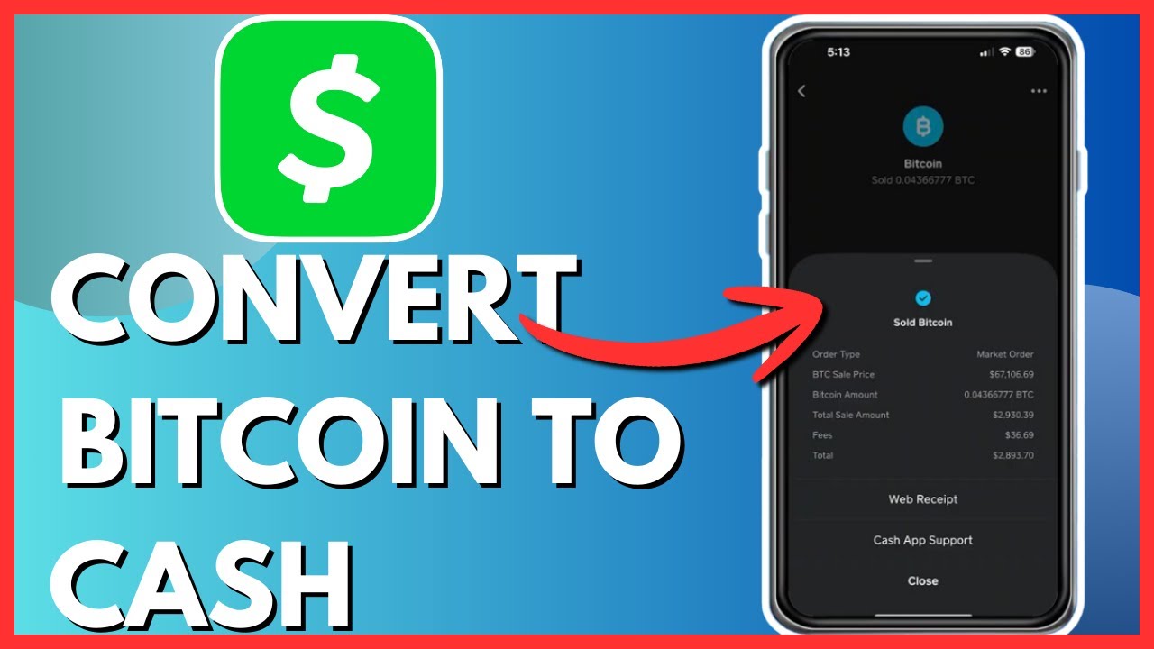 Как конвертировать биткоины в наличные в приложении Cash App (2026) &mdash; Обновленное руководство