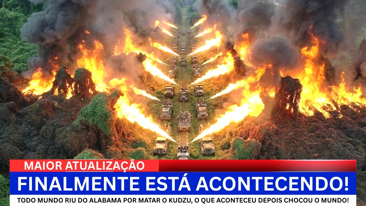 Todo Mundo Riu do Alabama Por Matar o Kudzu, O Que Aconteceu Depois Chocou o Mundo