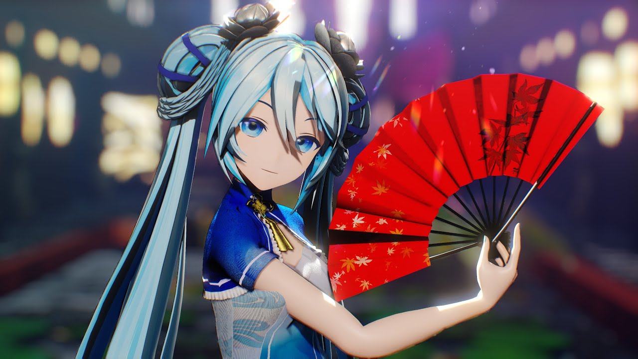 【MMD-4K】響喜乱舞【YYB式改変初音ミク】
