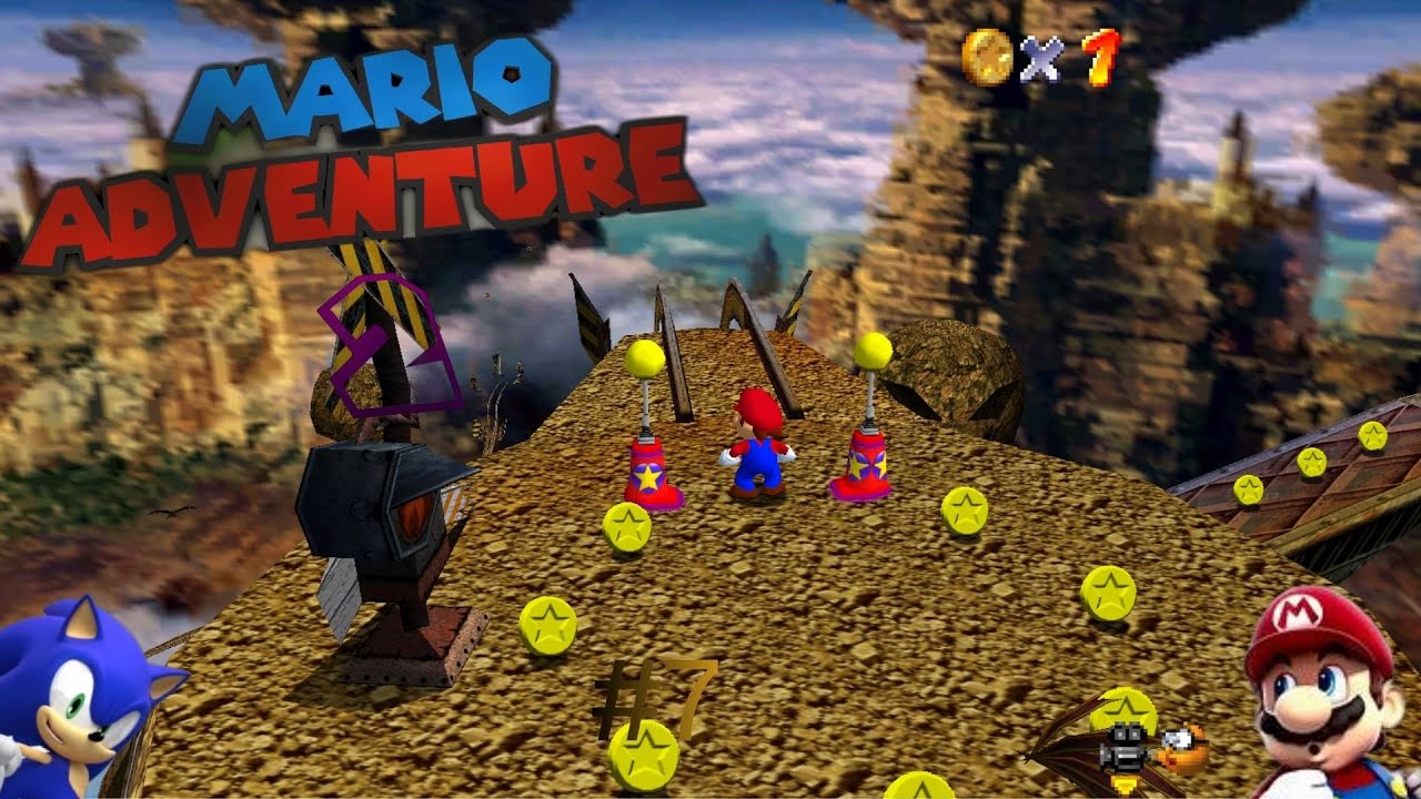 Mario Adventure 2 Let's Play: Part 7 - On a Rail