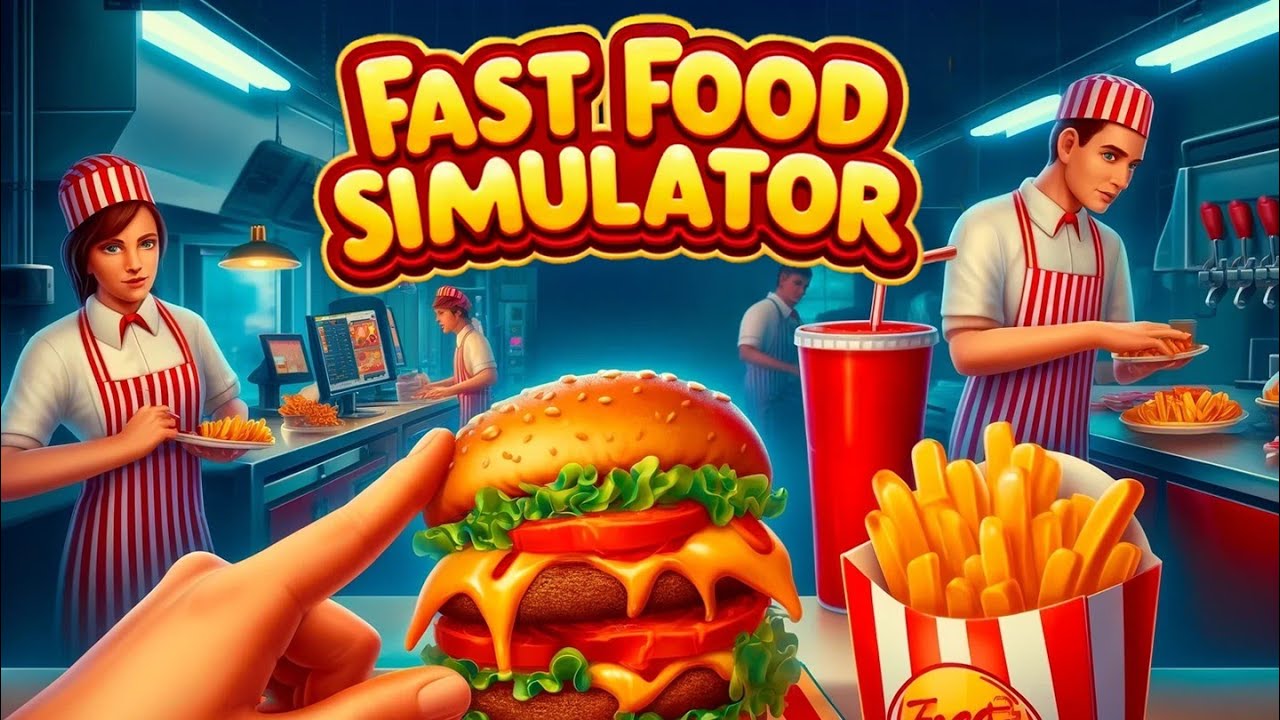 【スマイル】Fast Food Simulator【0円】